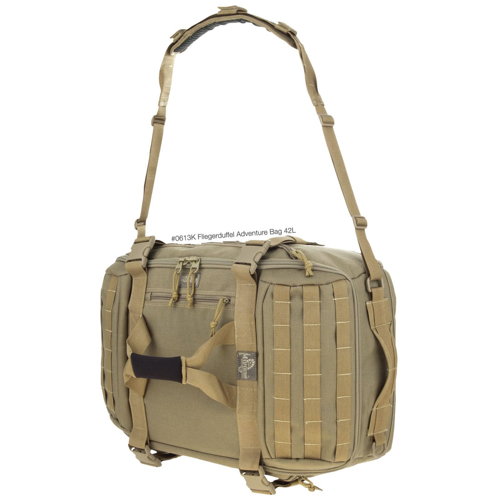 Maxpedition Fliegerduffel hydration reservoir compatibility for longer trips
