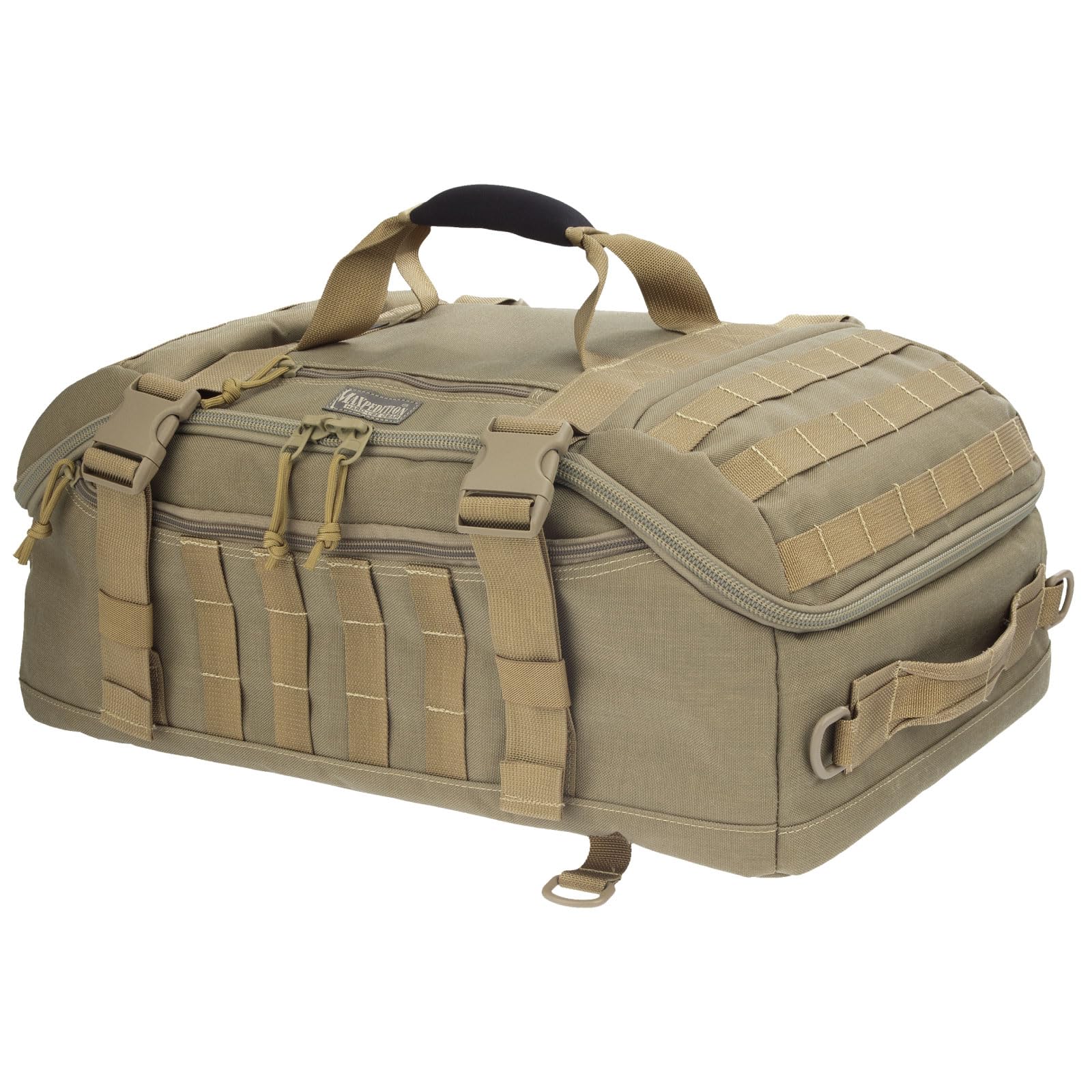 Maxpedition Fliegerduffel main compartment showcases spacious packing capacity