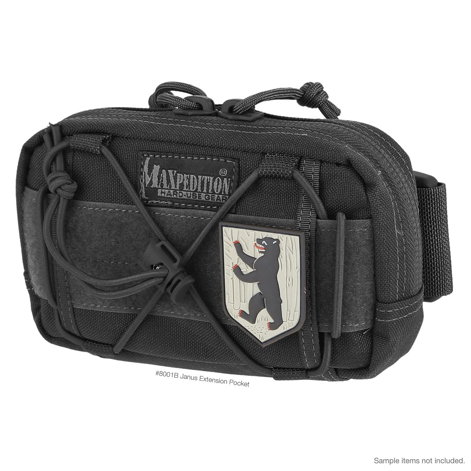 Maxpedition Janus ultratough buckles ensure low-noise secure closures