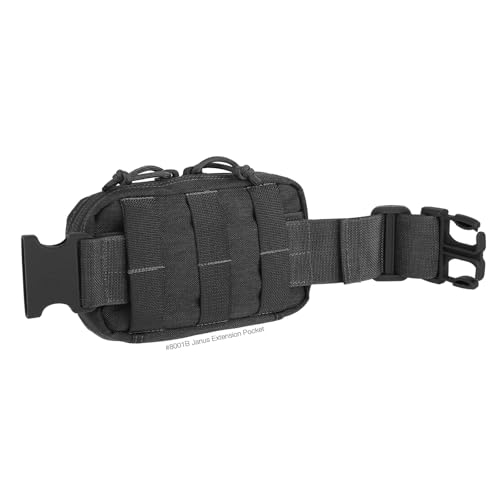 Maxpedition Janus extension pocket back with PALS compatibility for modular add-ons