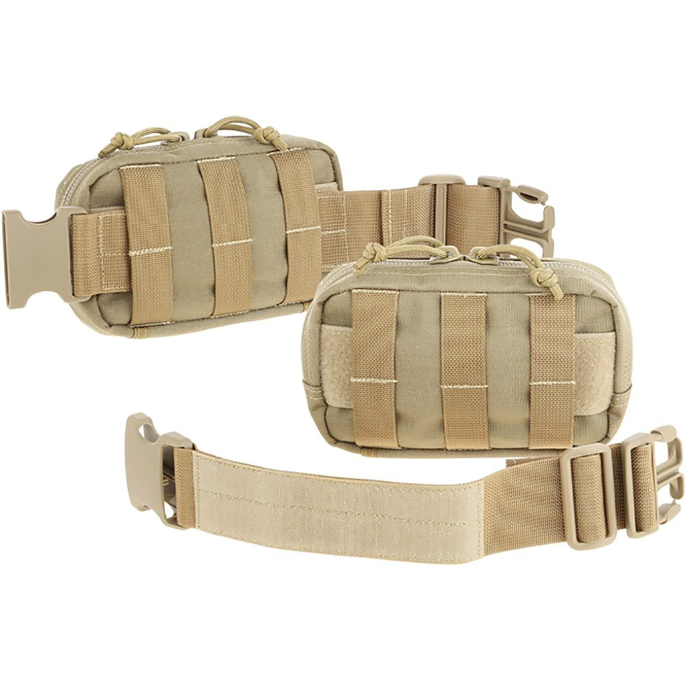 Maxpedition Janus Extension Pocket foliage green in-use with modular kit compatibility