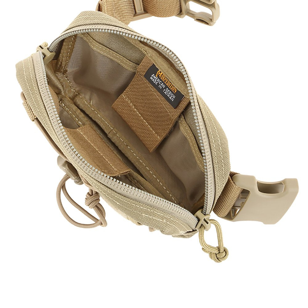 Maxpedition Janus Extension Pocket foliage green reinforced stitching supports rugged use