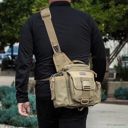 Maxpedition Jumbo Versipack rain cover cinch protects gear.