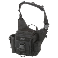 Maxpedition Jumbo Versipack main compartment open for quick access in the field.