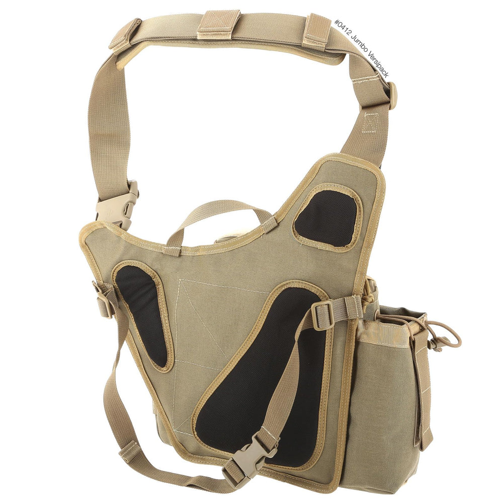 Maxpedition Jumbo Versipack Nalgene pocket keeps water close.