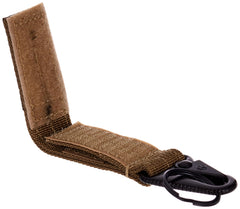 Maxpedition Keyper alloy snap hook secures keys or gloves securely