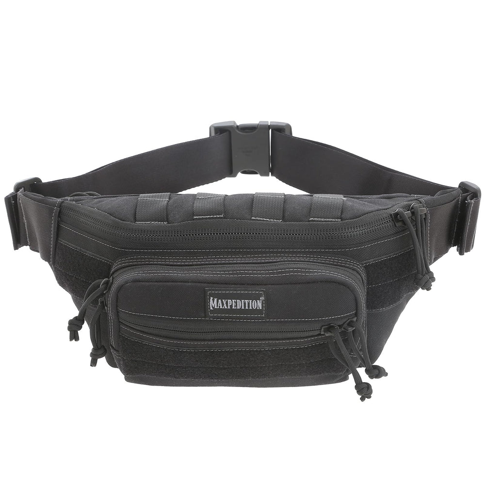 Maxpedition Keystone Versipack front view demonstrates accessible compartments for everyday carry.