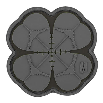 Maxpedition Lucky Shot Clover Patch front view for bold gear personalization