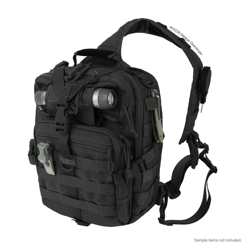 malaga-gearslinger YKK zipper highlights smooth closure