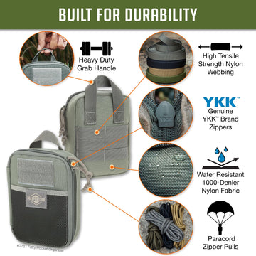 Maxpedition Medium Fatty 2012 full clamshell opening provides clear, wide access