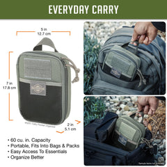 Maxpedition Medium Fatty 2012 patch field enables personalization with patches