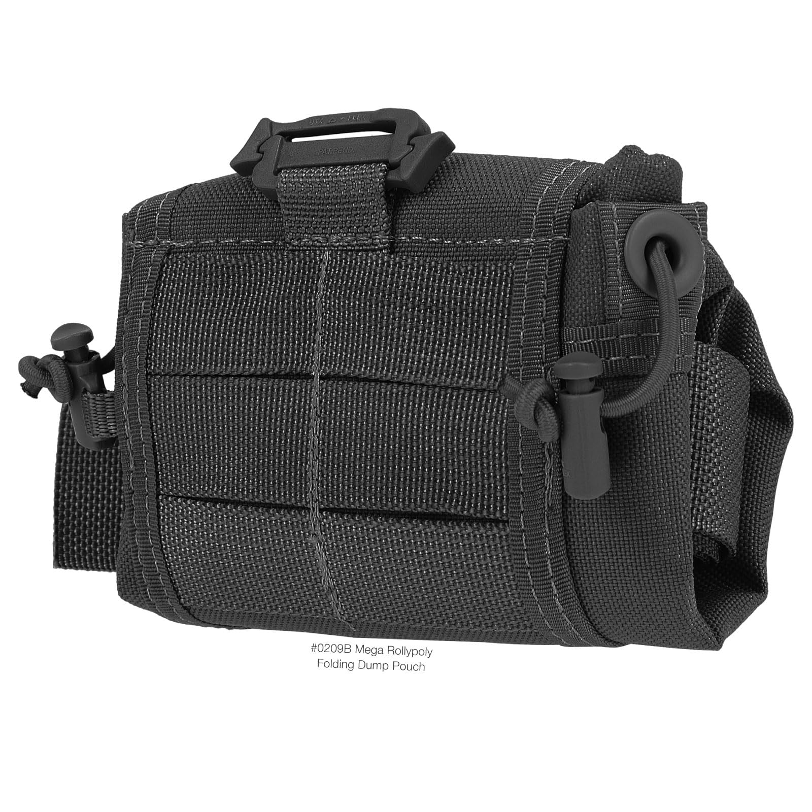 Maxpedition Mega Rollypoly Duraflex buckles ensure quiet closures.