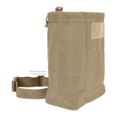 Maxpedition Mega Rollypoly integral belt loop supports hands-free carry.