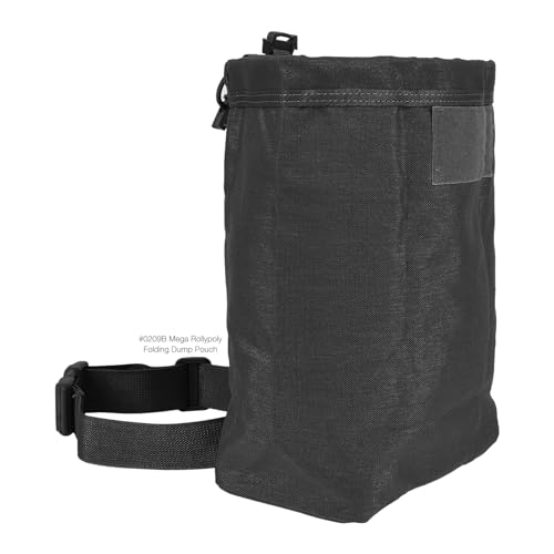 Maxpedition Mega Rollypoly 1.5-inch leg strap for added security.