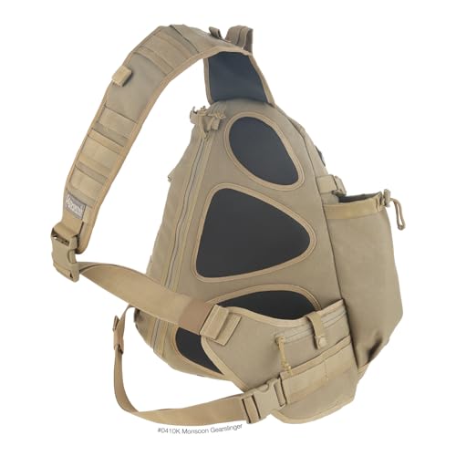 Maxpedition Monsoon Gearslinger ergonomic shoulder strap in use
