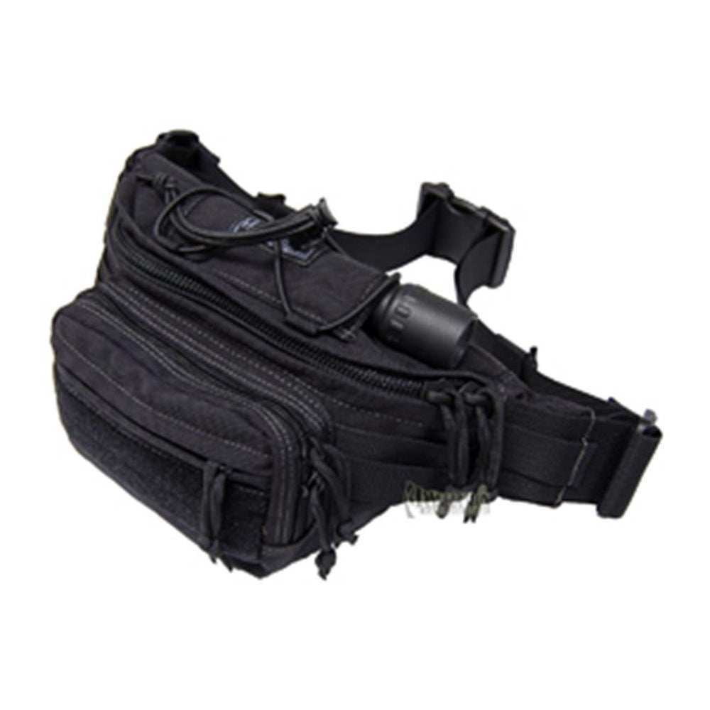 Maxpedition Octa Versipack black main compartment for organized gear.