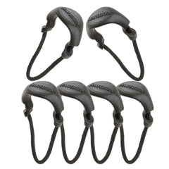 Close-up of MAXPEDITION Positive Grip Zipper Pulls Large Black