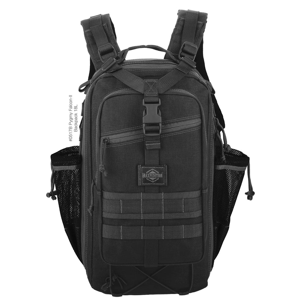 Maxpedition Pygmy Falcon-II stitching closeup shows durable Lon-thread