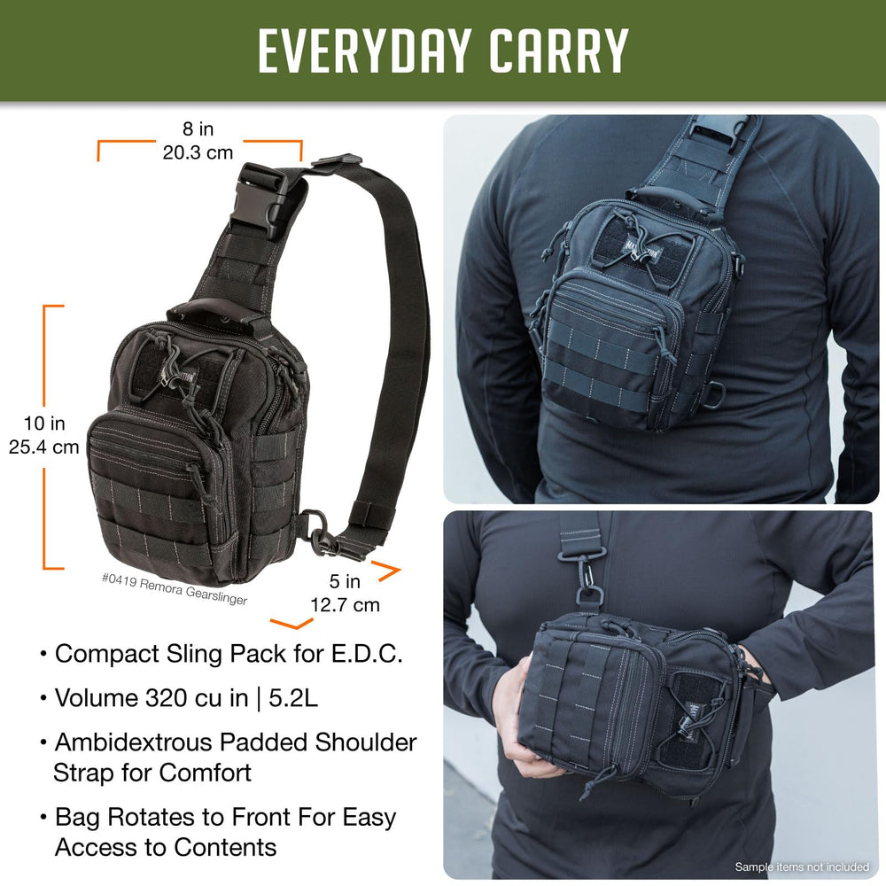 Maxpedition Remora CCW-compatible rear pocket for discreet storage