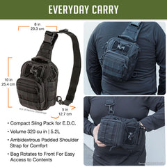 Maxpedition Remora CCW-compatible rear pocket for discreet storage