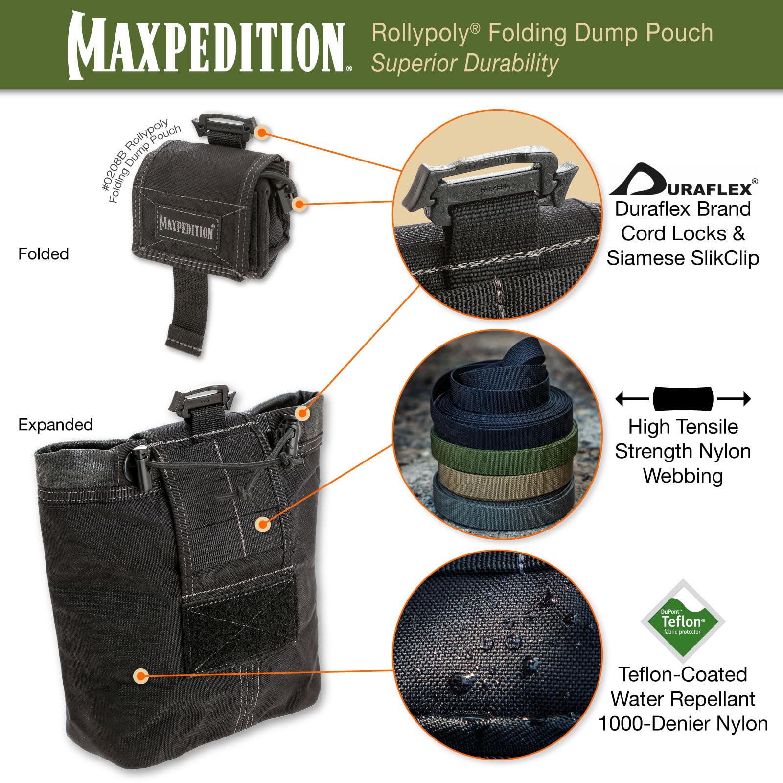 Interior close-up showing capacity for seven mags