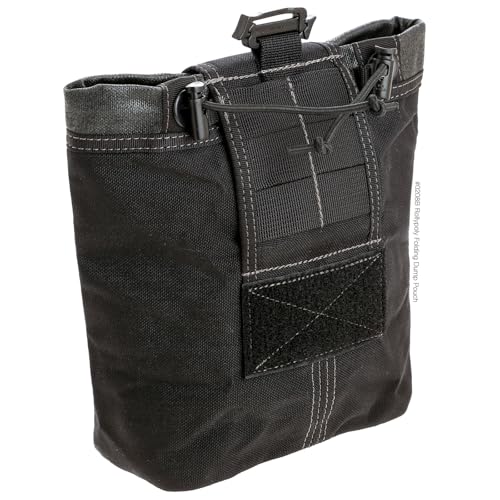 Side profile of Rollypoly folding dump pouch