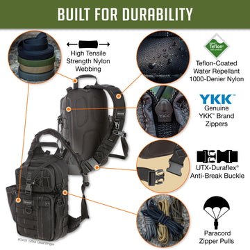 Maxpedition Sitka Gearslinger 32oz bottle pocket fits large hydration bottles