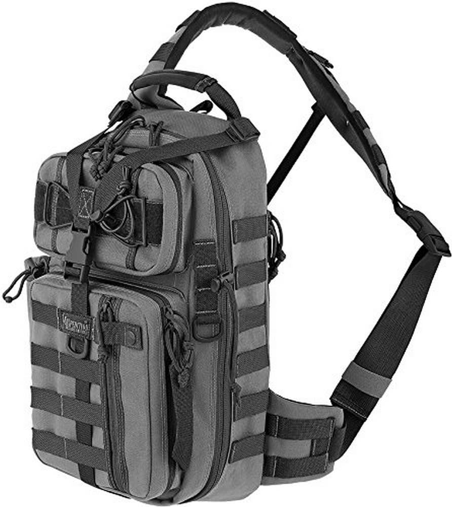 Maxpedition Sitka Gearslinger front view highlights durable design for daily carry.