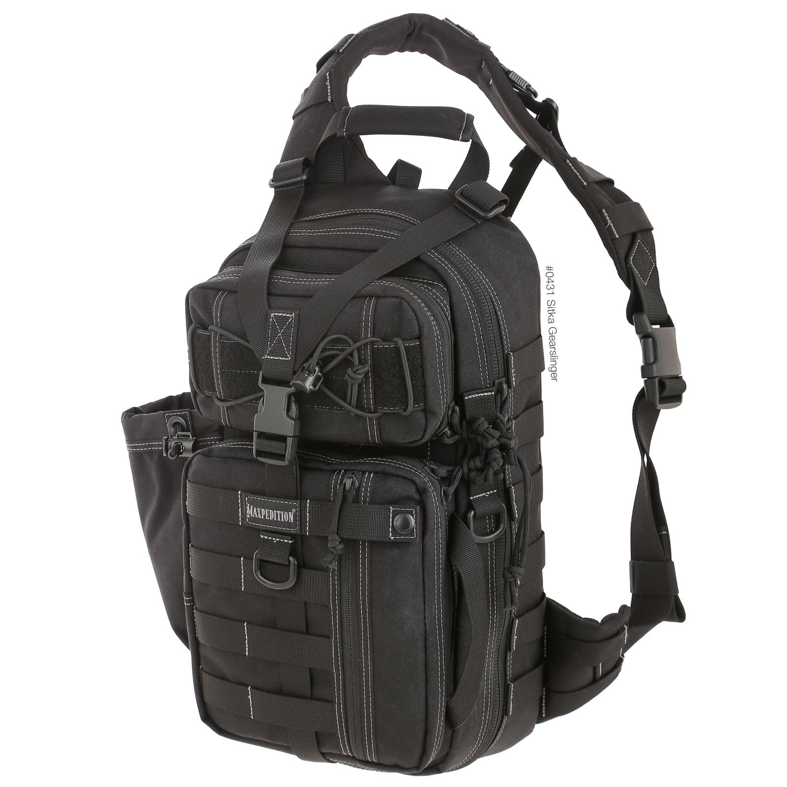 Maxpedition Sitka Gearslinger front view showing quick-access design for essentials