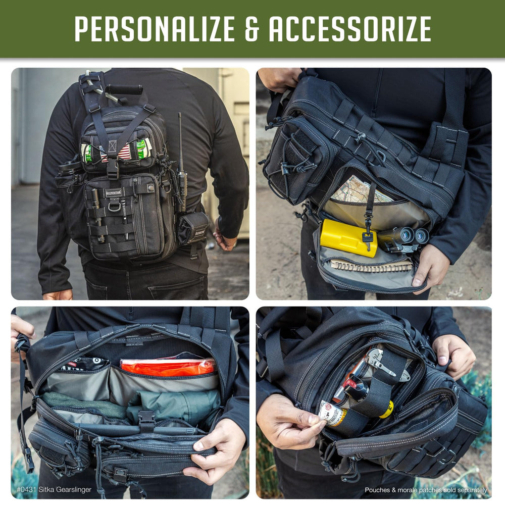 Maxpedition Sitka Gearslinger pop culture note adds rugged appeal
