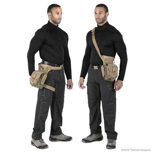Maxpedition Thermite Versipack frontal pocket for quick access
