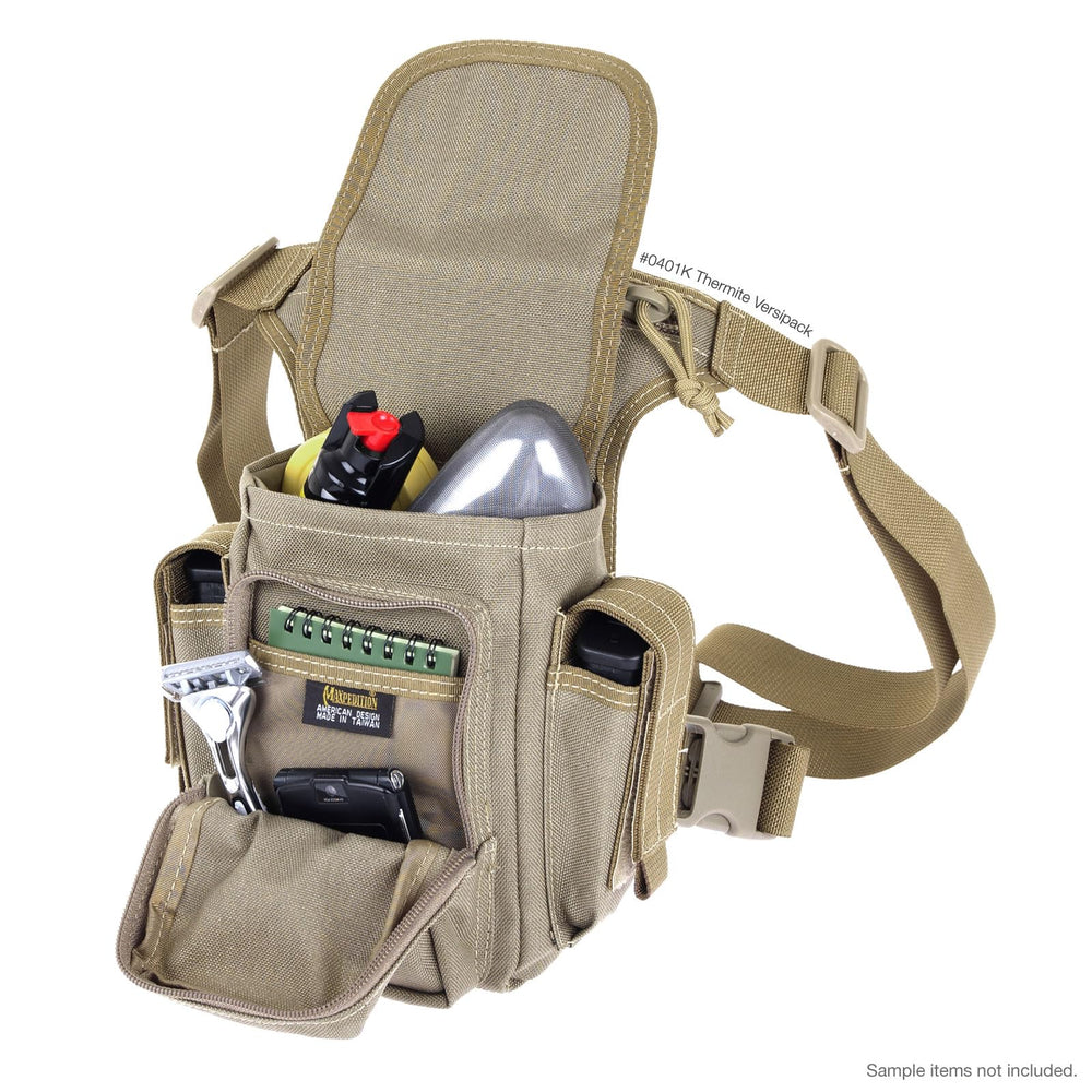 Maxpedition Thermite Versipack interior organizers to divide gear