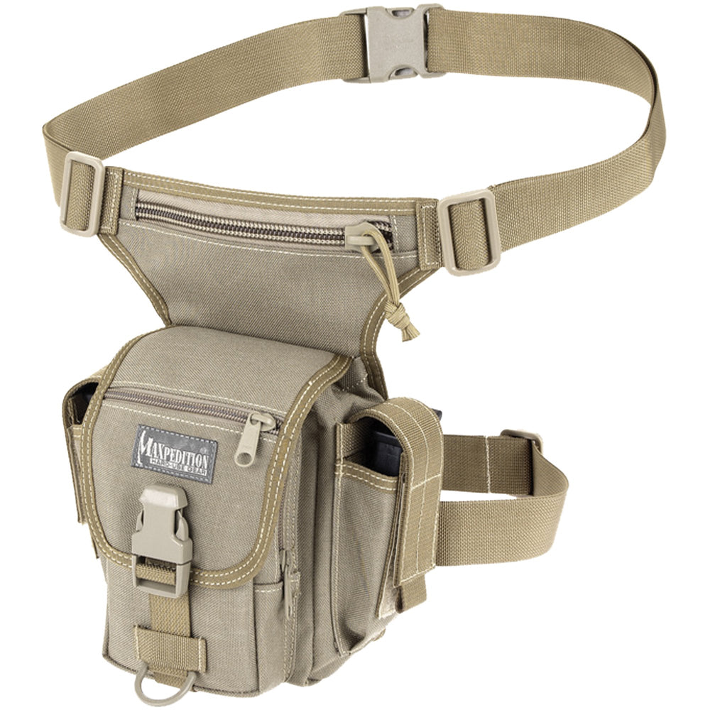 Maxpedition Thermite Versipack removal leg strap for flexible carry