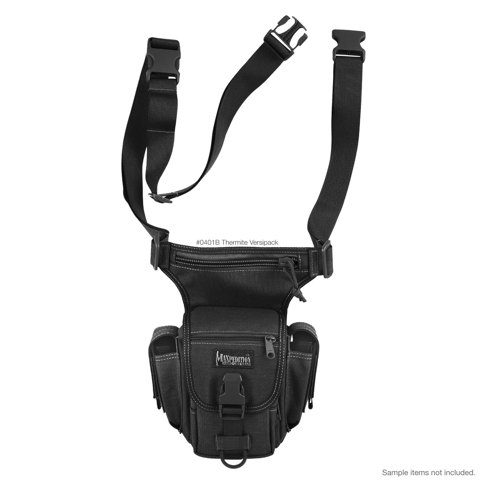 Maxpedition Thermite Versipack top view reveals low-profile silhouette