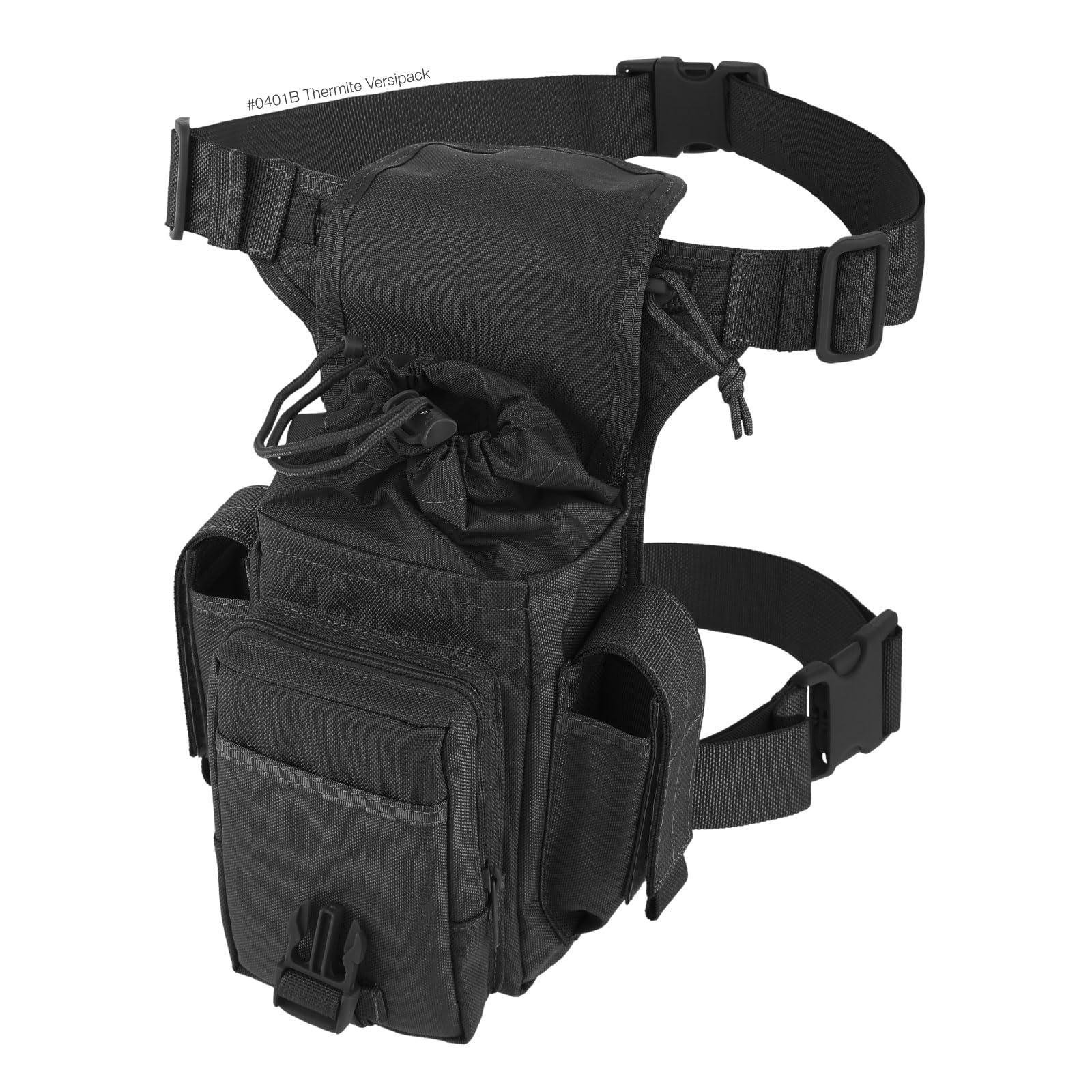Maxpedition Thermite Versipack zipper area for smooth, reliable closure