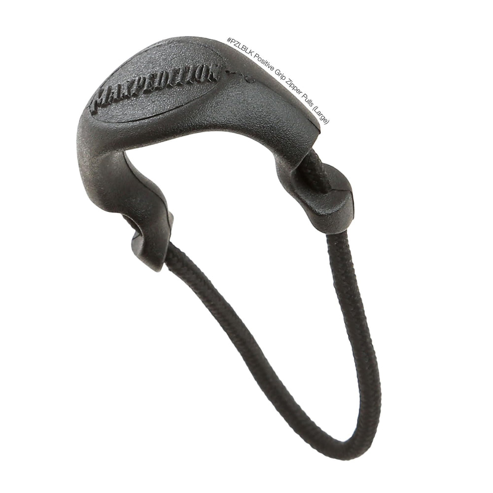 Zipper pulls in use on tactical backpacks and EDC pouches