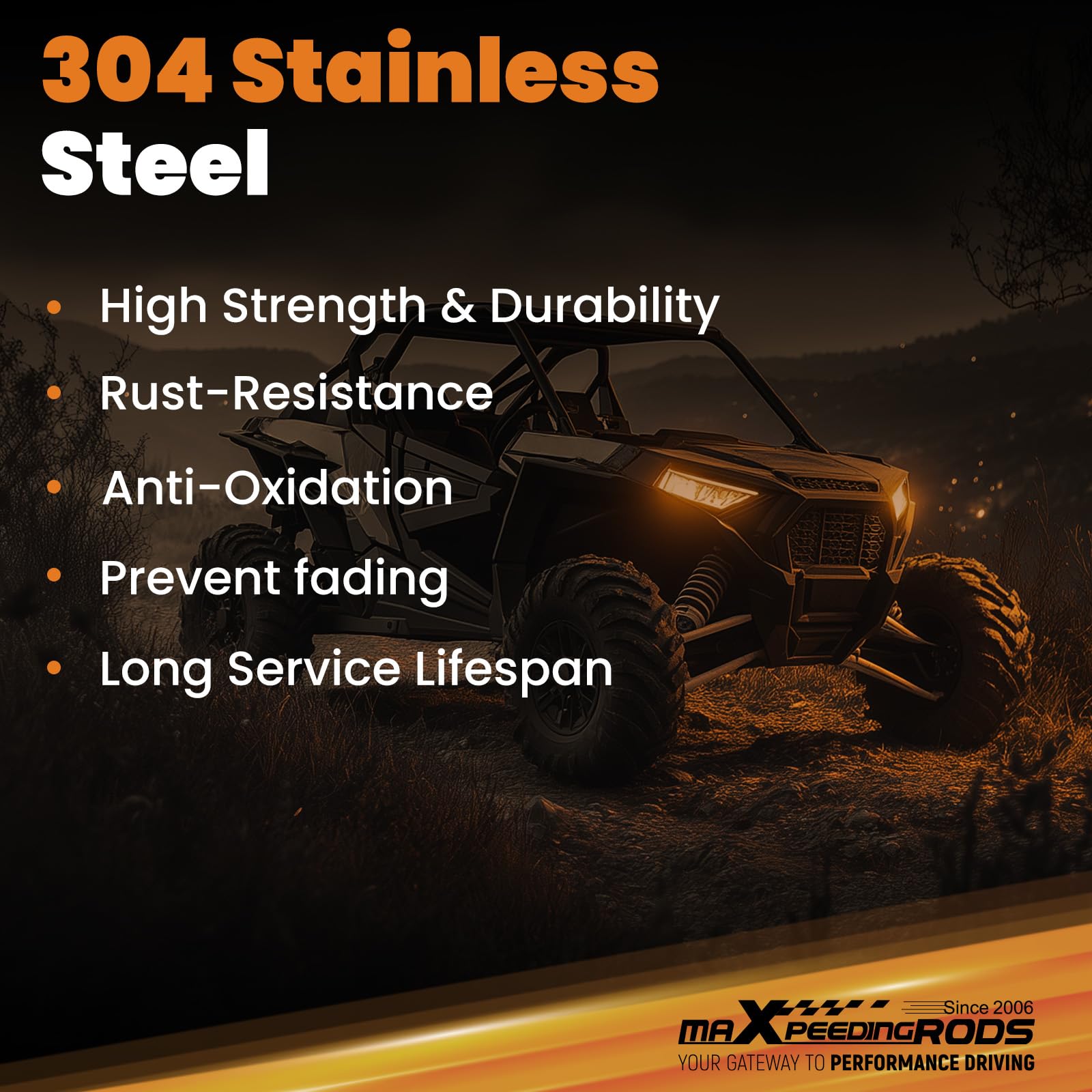 Durable corrosion-resistant design for outdoor use