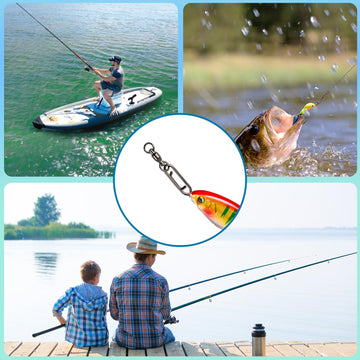 Set of 25 Maxqzin fishing speed clips for tackle