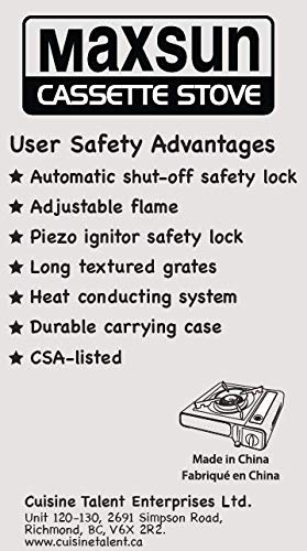 Maxsun MS-2500 bottom plate design for safer surface cooking