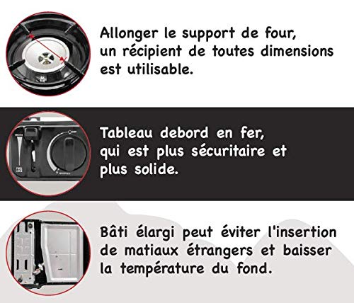 Maxsun MS-2500 in camping setup for outdoor cooking