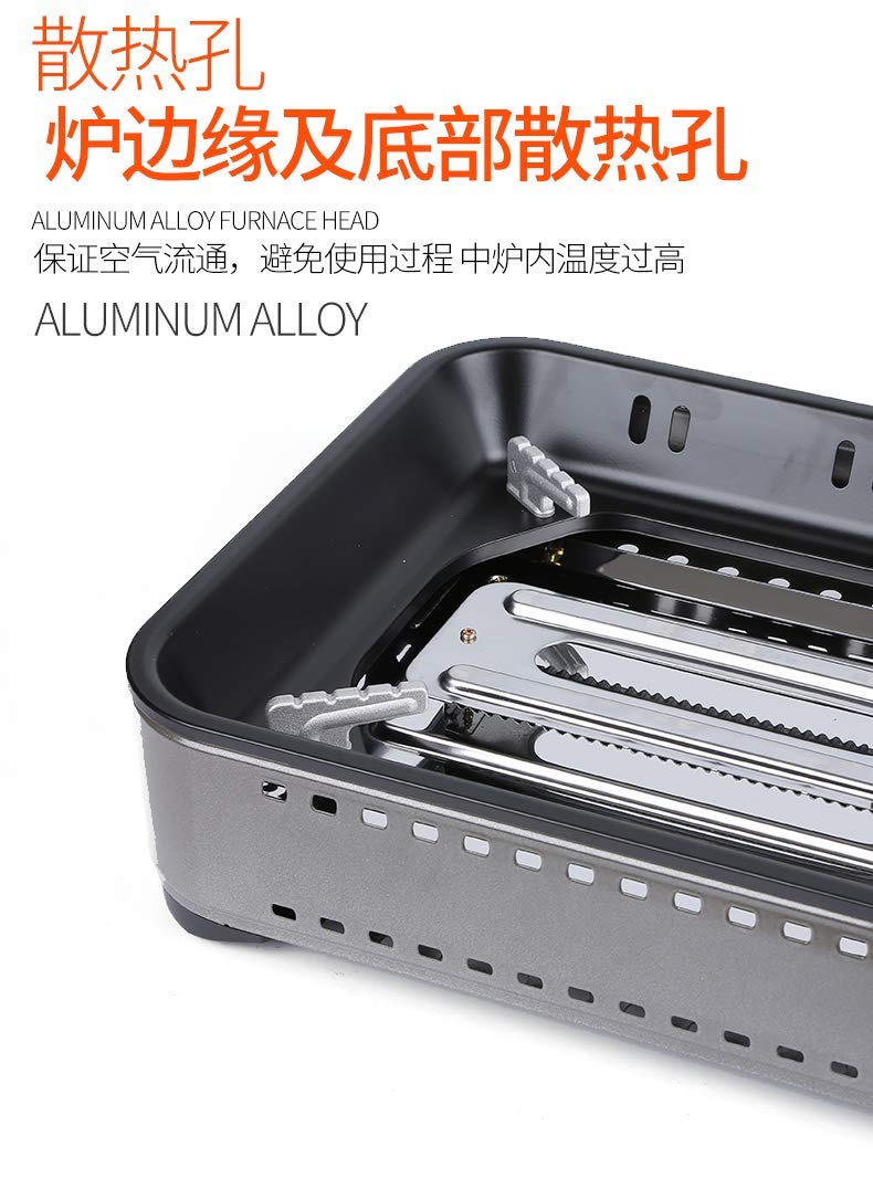 Maxsun piezo-ignitor-safety-lock provides reliable ignition.