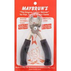 Rear view of Maybrun catfish skinner showing compact design