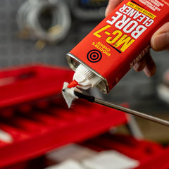 MC-7 Bore Cleaner & Conditioner 4oz bottle on white background