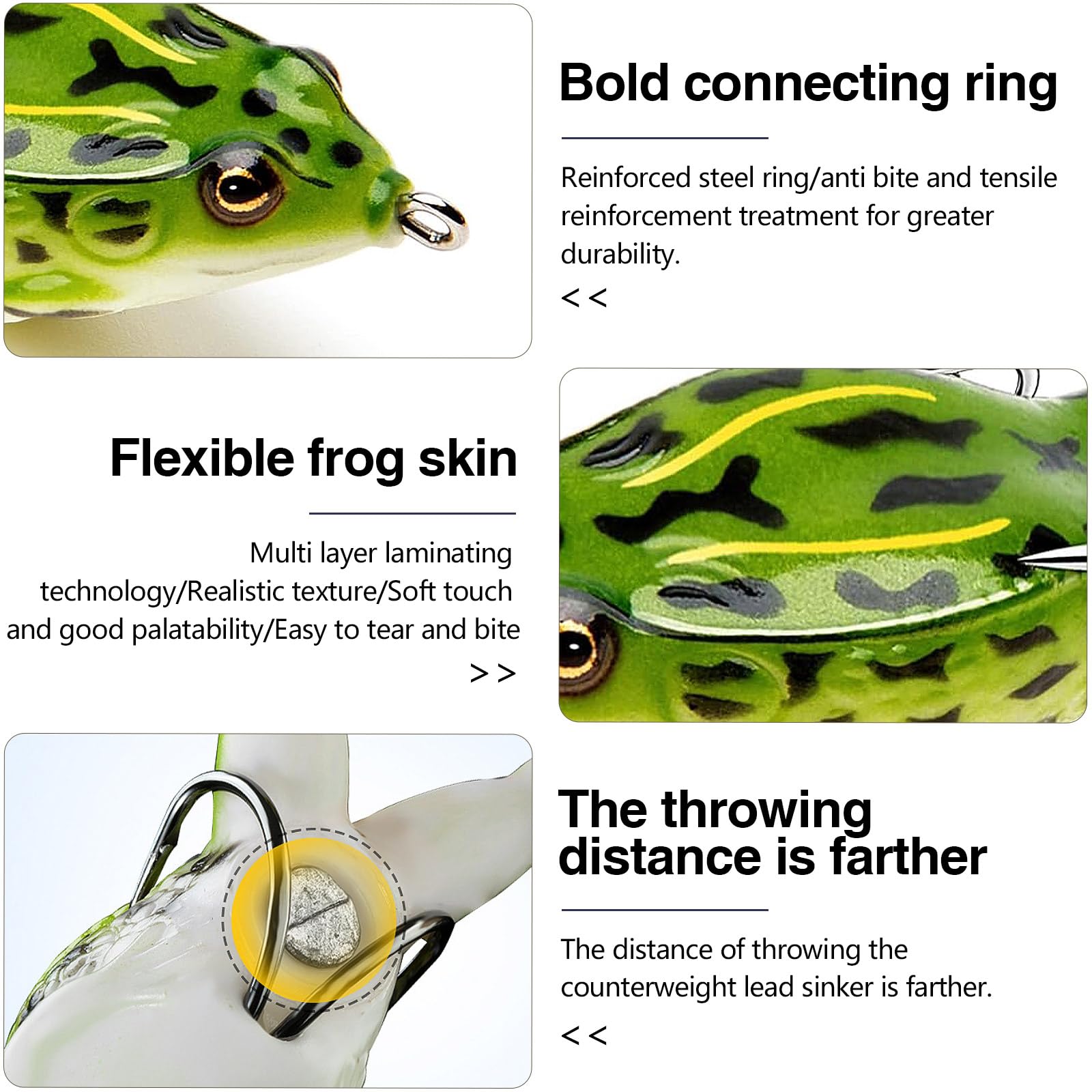 MCCVBFHH frog fishing lures - color variant 4