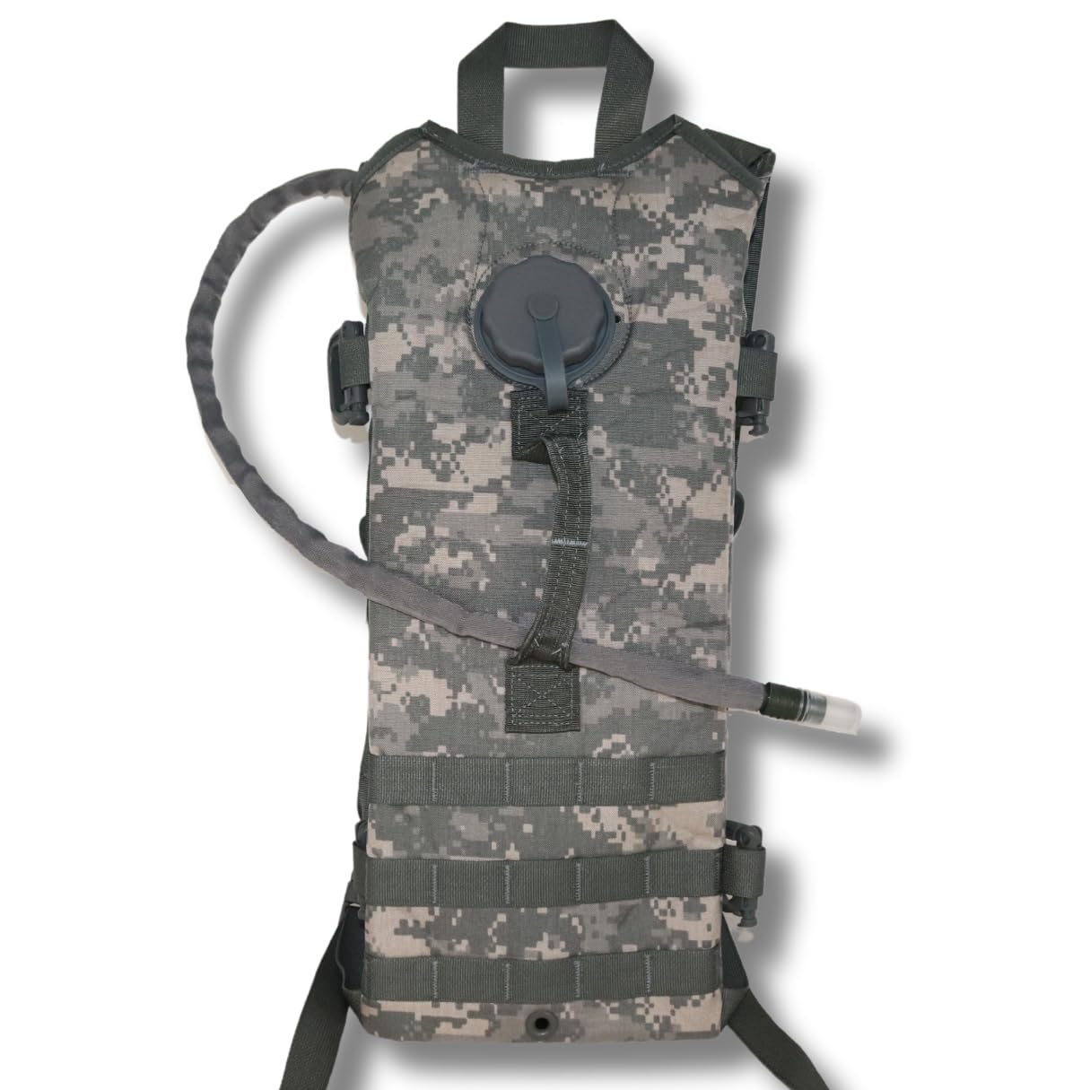 M MCGUIRE GEAR ACU hydration pack with a 3L bladder for extended outdoor adventures.