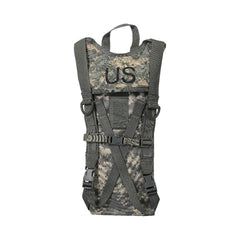 M MCGUIRE GEAR ACU hydration pack wide opening for easy cleaning and ice insertion.