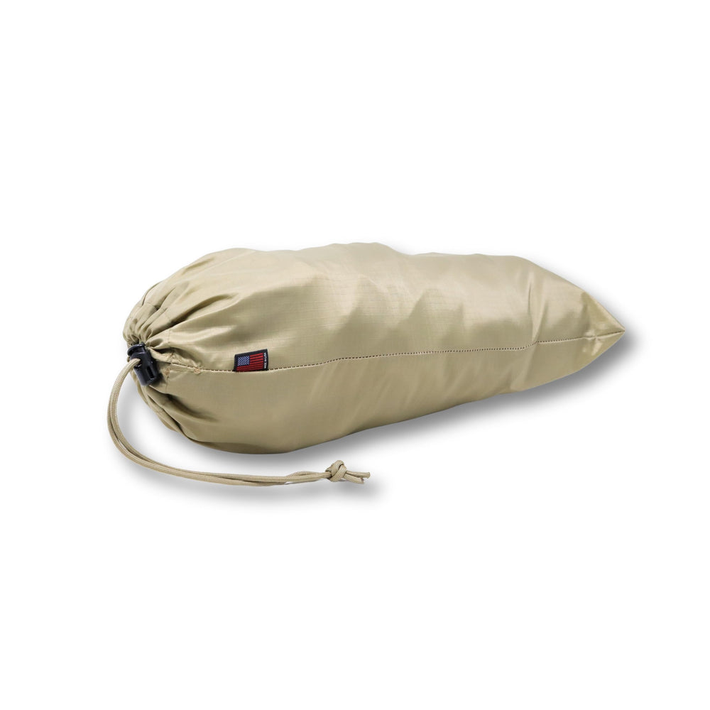 Made in USA using 1000D nylon with OCP pattern.
