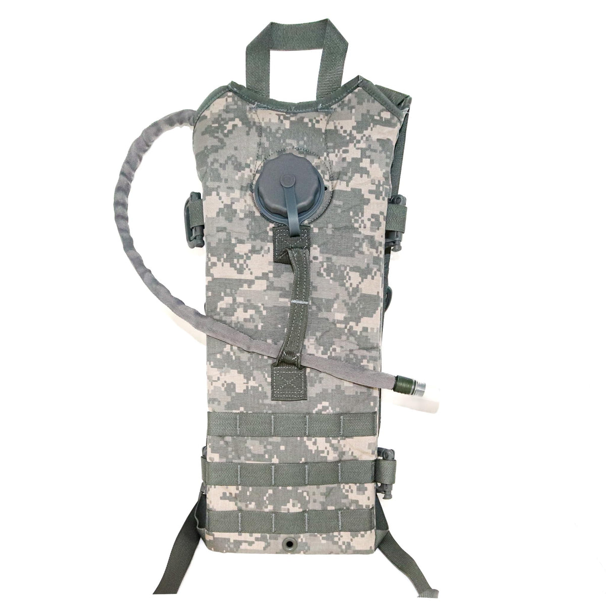 Mcguire Gear US Army GI MOLLE hydration carrier—overall view for rugged outdoor use.