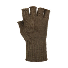 Mcguire Gear Wool Fingerless Gloves in action during hunting or hiking, preserving dexterity