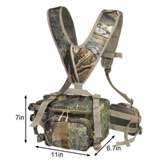 MDSTOP Hunting Fanny Pack camouflage back view compact carry